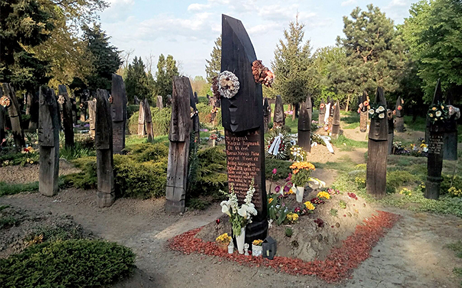 Szatmárcseke - Kopjafás temető